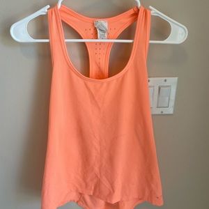Champion neon orange workout tank top